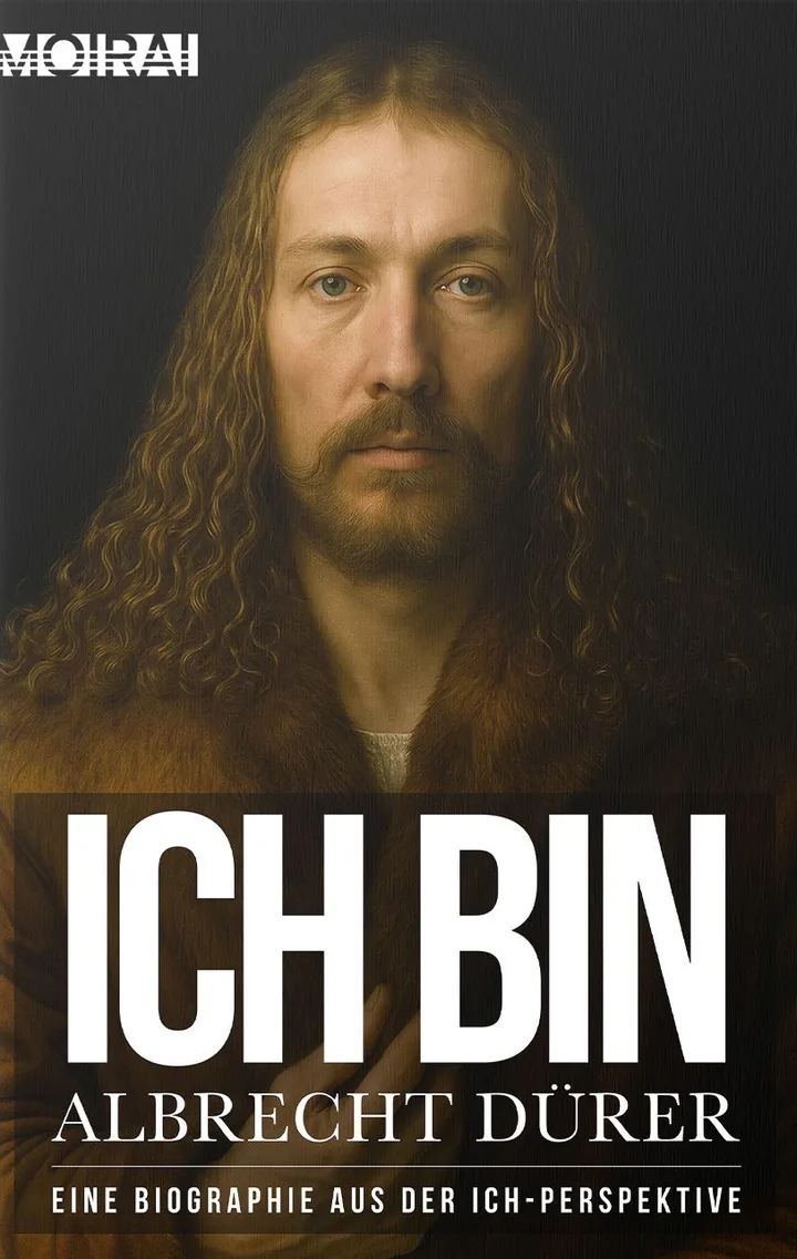 Cover of Ich bin Albrecht Dürer, cover design by Martin Neumann