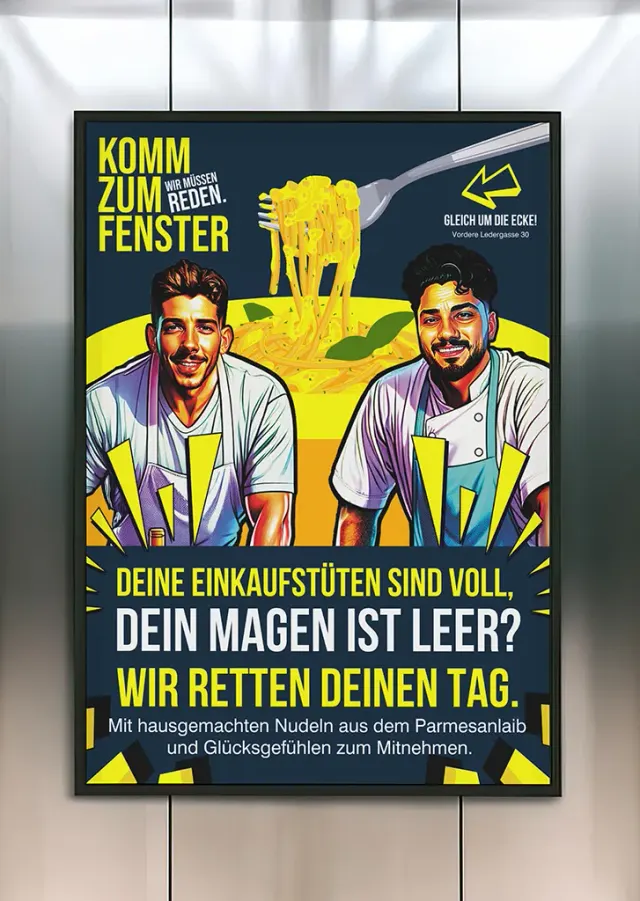 Zum Fenster, design 2